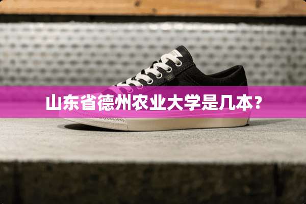山东省德州农业大学是几本？