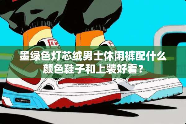墨绿色灯芯绒男士休闲裤配什么颜色鞋子和上装好看？