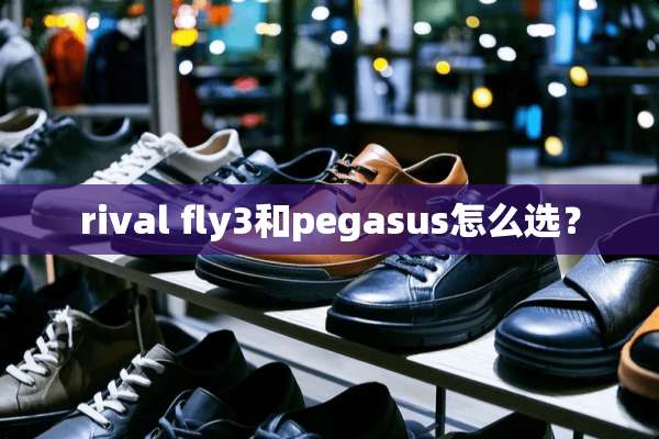 rival fly3和pegasus怎么选？