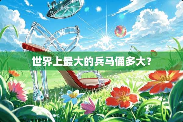 世界上最大的兵马俑多大？