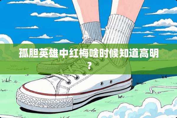 孤胆英雄中红梅啥时候知道高明？