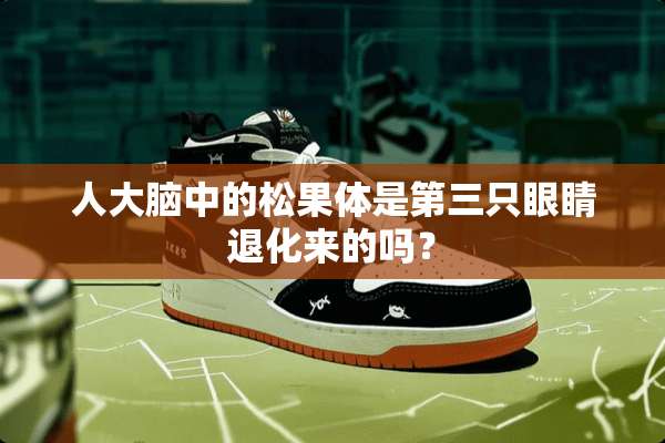 **脑中的松果体是第三只眼睛退化来的吗？