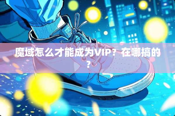 魔域怎么才能成为VIP？在哪搞的？