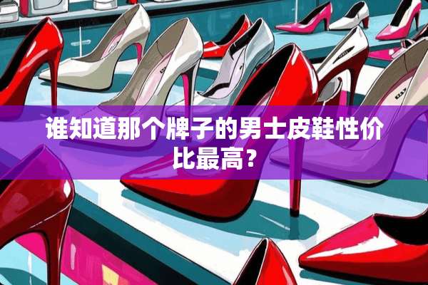 谁知道那个牌子的男士皮鞋性价比最高？