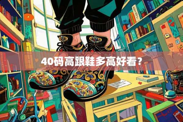 40码高跟鞋多高好看？