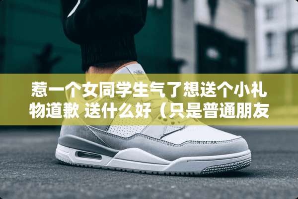 惹一个女同学生气了想送个小礼物道歉 送什么好（只是普通朋友）