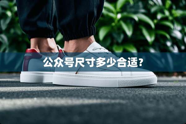 公众号尺寸多少合适？