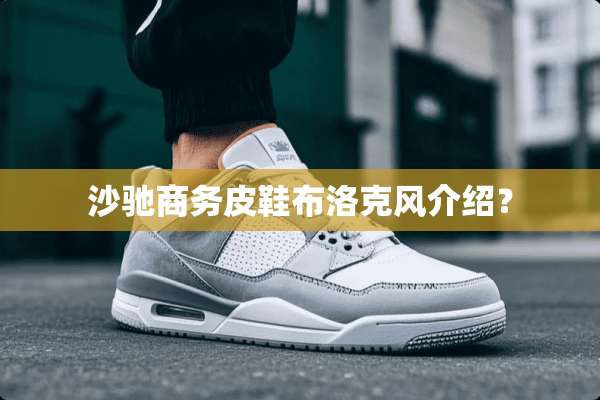 沙驰商务皮鞋布洛克风介绍？