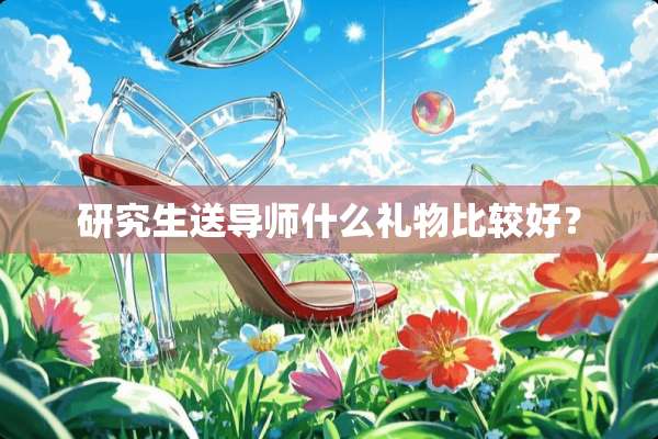 研究生送导师什么礼物比较好？