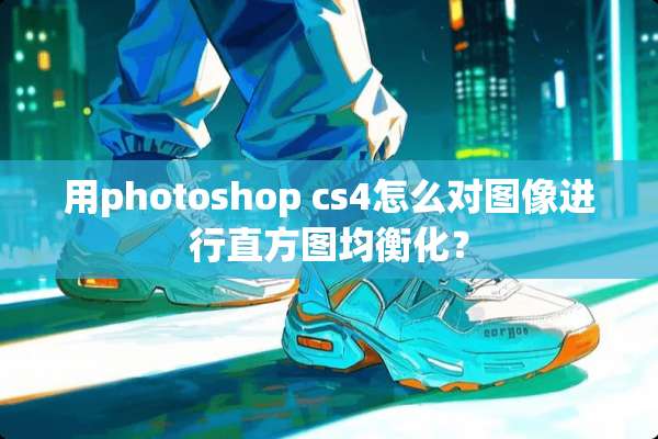 用photoshop cs4怎么对图像进行直方图均衡化？