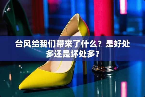 台风给我们带来了什么？是好处多还是坏处多？
