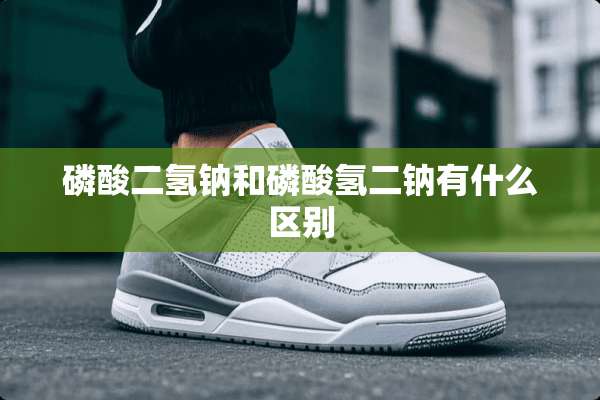 磷酸二氢钠和磷酸氢二钠有什么区别