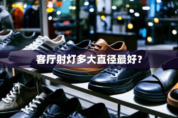 客厅射灯多大直径最好？