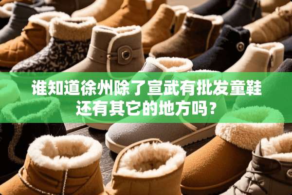 谁知道徐州除了宣武有批发童鞋还有其它的地方吗？