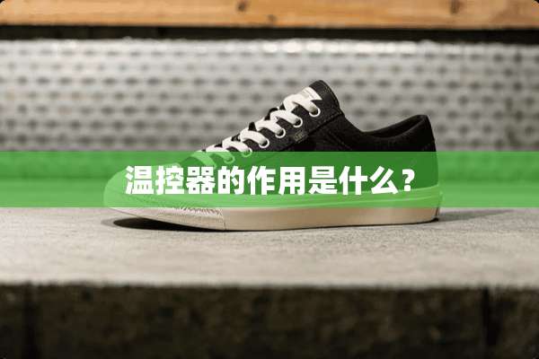 温控器的作用是什么？