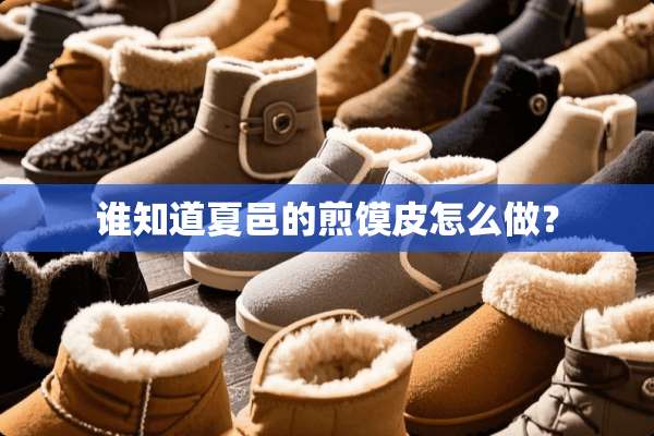谁知道夏邑的煎馍皮怎么做？