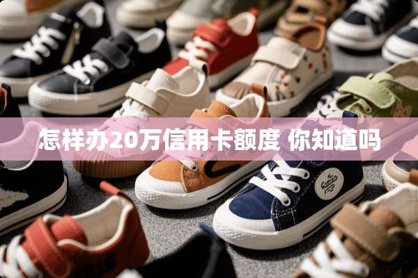 怎样办20万***额度 你知道吗