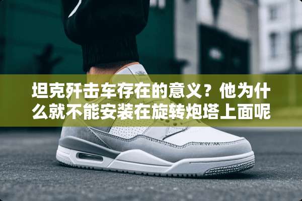 坦克歼击车存在的意义？他为什么就不能安装在旋转*塔上面呢？