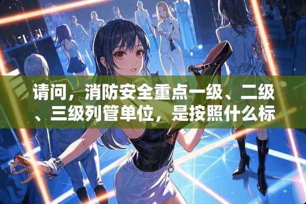 请问，消防安全重点一级、二级、**列管单位，是按照什么标准划分的，我是做超市的