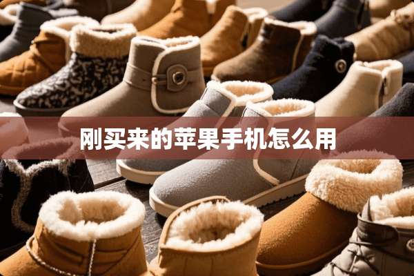 刚买来的苹果手机怎么用