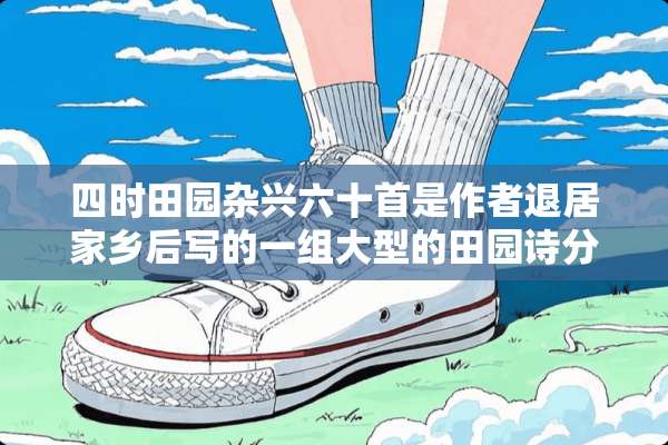 四时田园杂兴六十首是作者退居家乡后写的一组大型的田园诗分哪五部分？