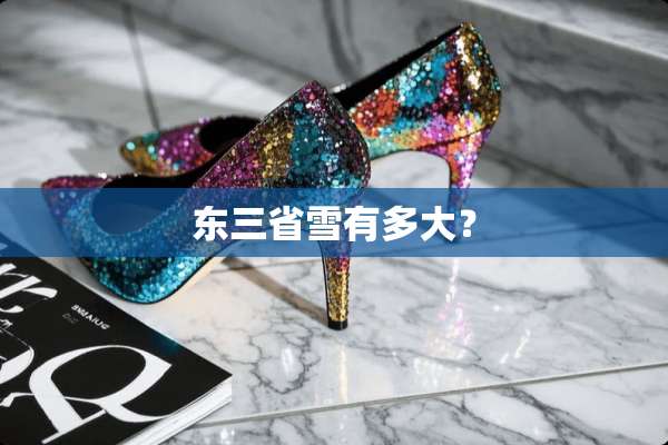 东三省雪有多大？