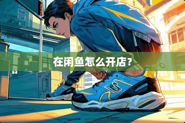 在闲鱼怎么开店？
