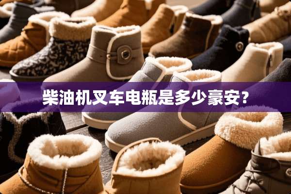 柴油机叉车电瓶是多少豪安？