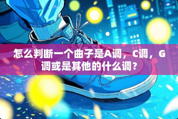 怎么判断一个曲子是A调，C调，G调或是其他的什么调？