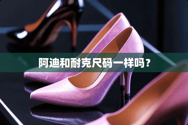 阿迪和耐克尺码一样吗？