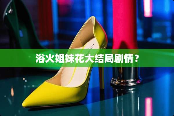 浴火***大结局剧情？