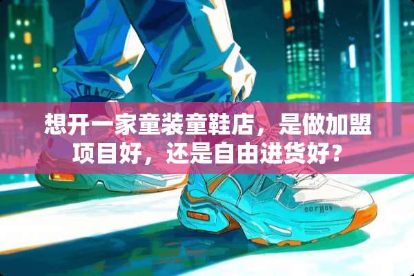 想开一家童装童鞋店，是做加盟项目好，还是自由进货好？