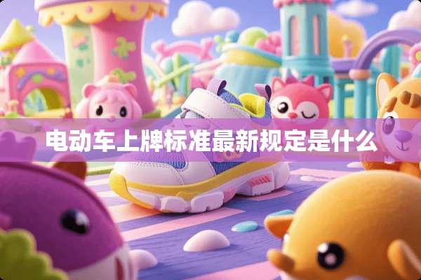 电动车上牌标准最新规定是什么