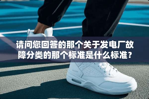 请问您回答的那个关于发电厂故障分类的那个标准是什么标准？