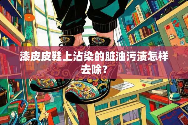 漆皮皮鞋上沾染的脏油污渍怎样去除？