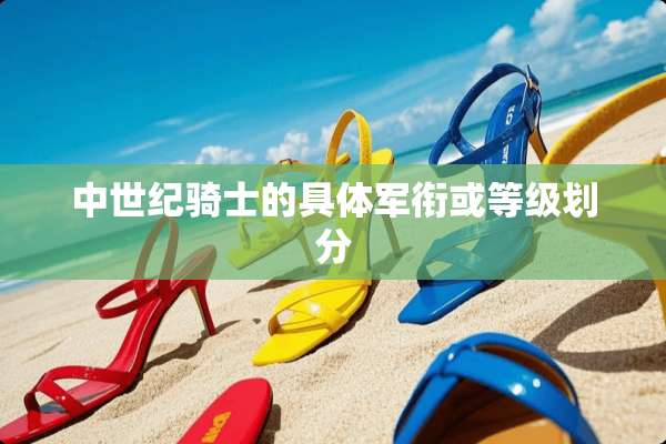 中世纪骑士的具体军衔或等级划分