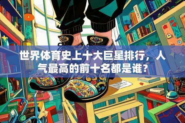 世界体育史上十大巨星排行，人气最高的前十名都是谁？