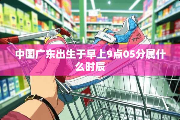 中国广东出生于早上9点05分属什么时辰