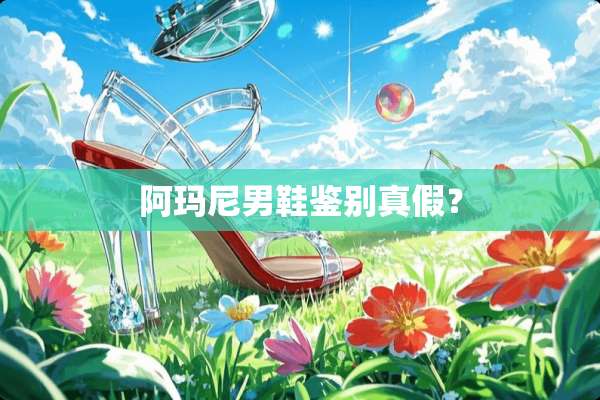 阿玛尼男鞋鉴别真假？