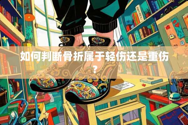 如何判断骨折属于轻伤还是重伤？