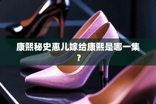 康熙秘史惠儿嫁给康熙是哪一集？
