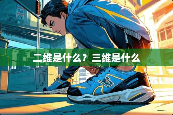 二维是什么？三维是什么