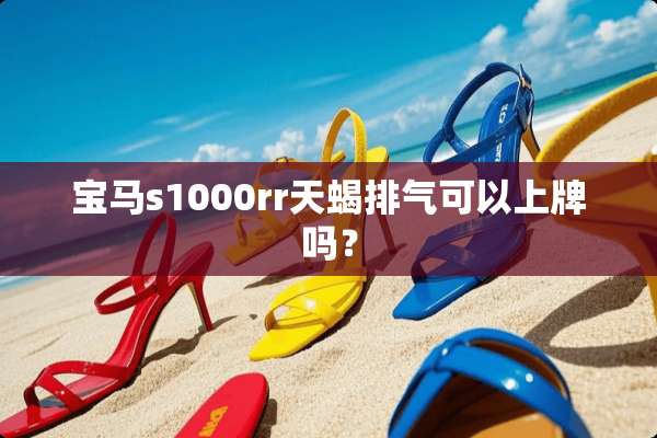 宝马s1000rr天蝎排气可以上牌吗？