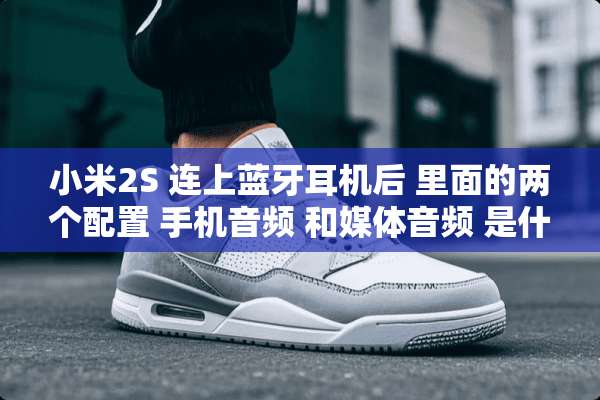 小米2S 连上蓝牙耳机后 里面的两个配置 手机音频 和媒体音频 是什么意思？