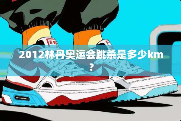 2012林丹奥运会跳杀是多少km？
