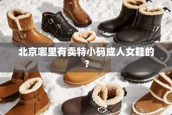 北京哪里有卖特小码**女鞋的？