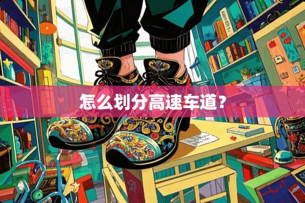 怎么划分高速车道？