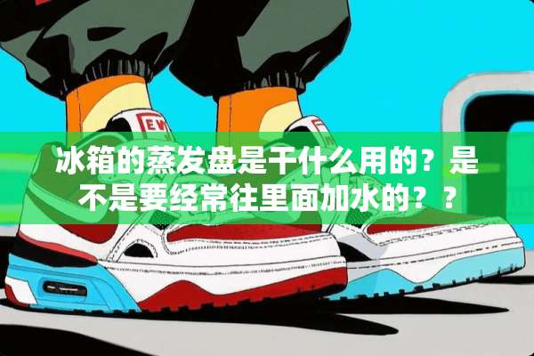 冰箱的蒸发盘是干什么用的？是不是要经常往里面加水的？？