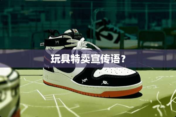 玩具特卖宣传语？