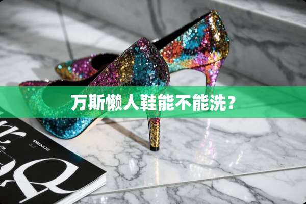 万斯懒人鞋能不能洗？